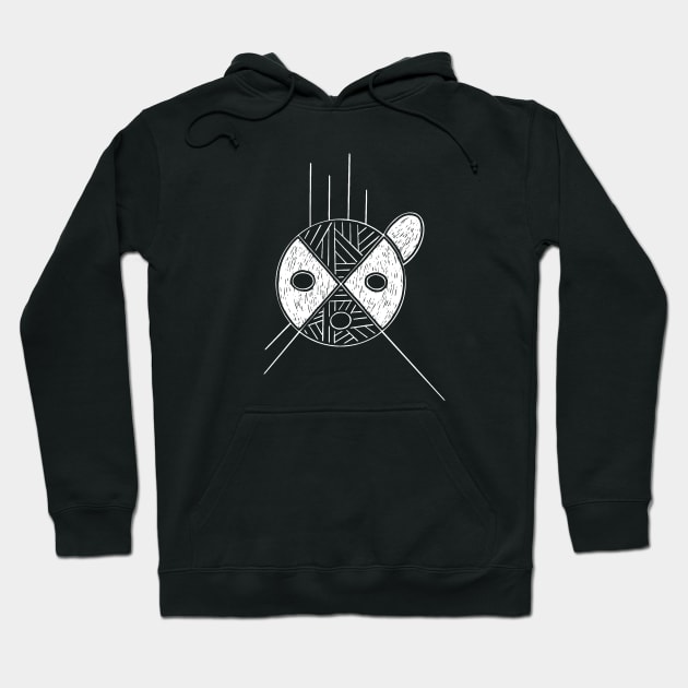 Taino Face/Mask Hoodie by LaForma